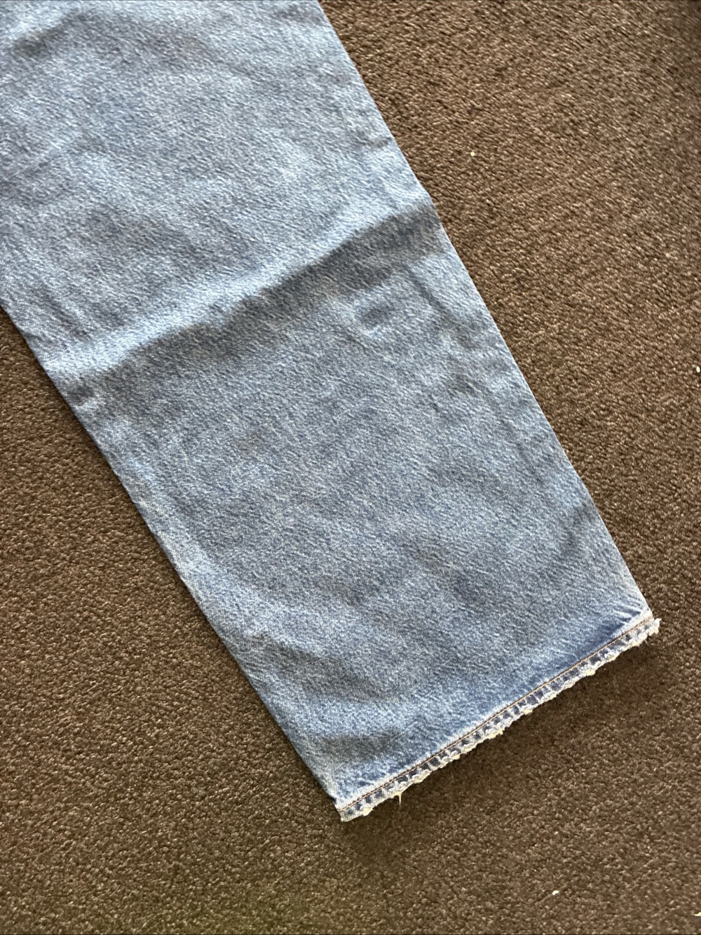 AGOLDE Low Slung Baggy Jeans Women’s Size 24 Blue Relaxed Fit Grunge Denim - Picture 8 of 11